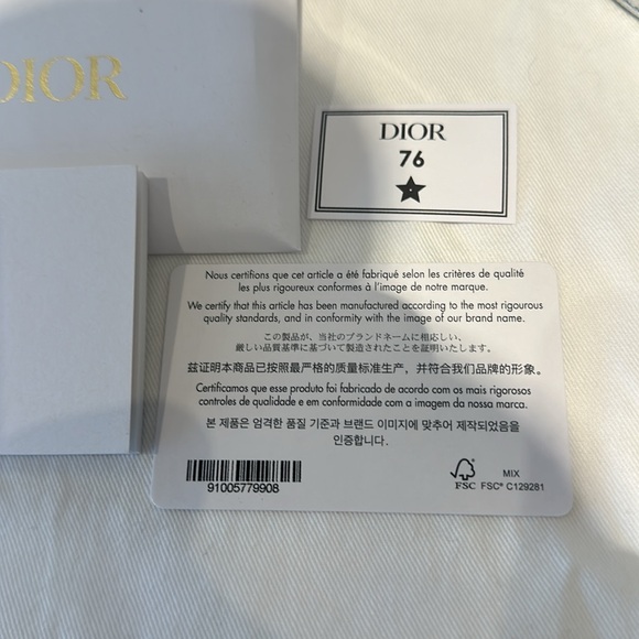 Dior Small Lady My ABCDior Bag. Never worn - Picture 8 of 14